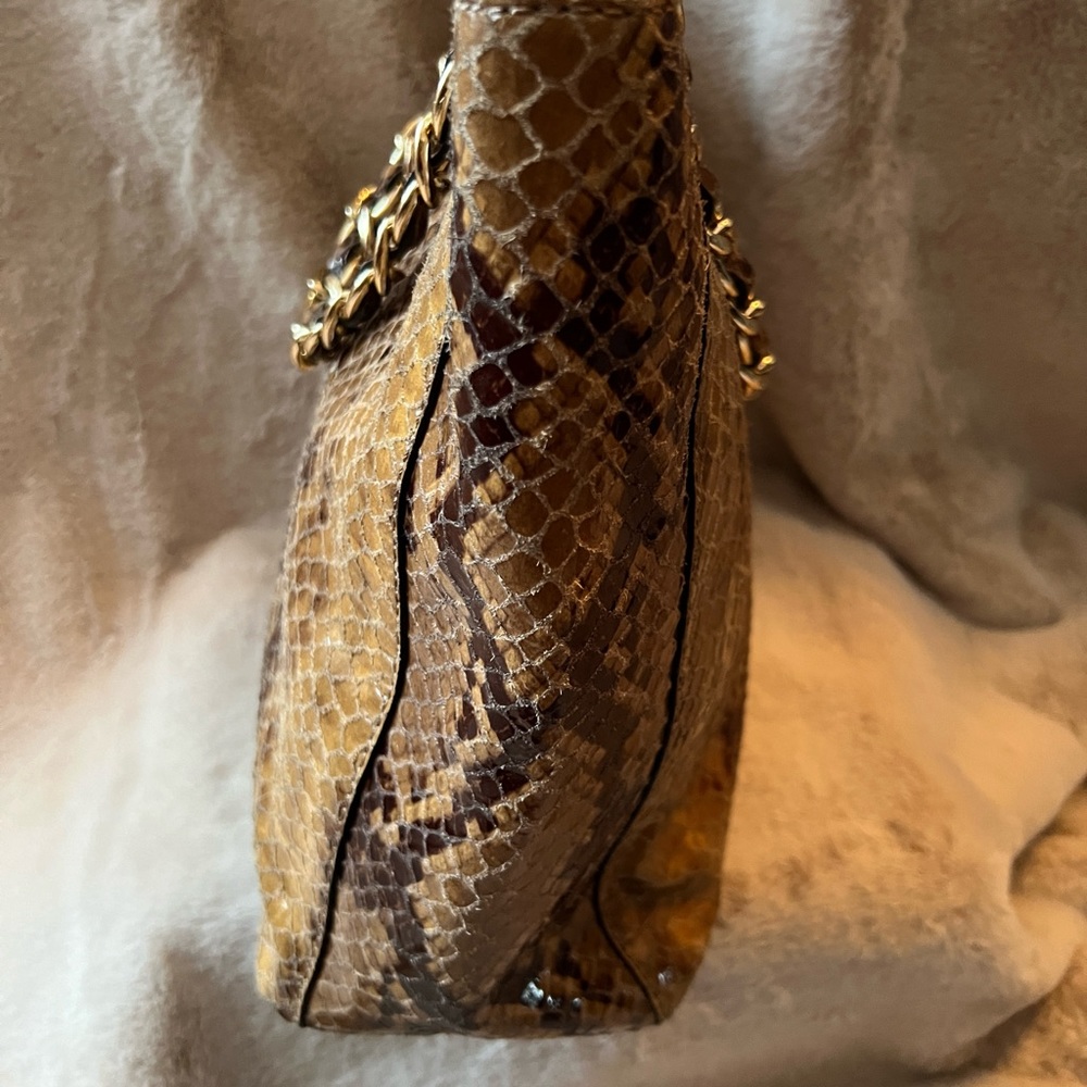 Michael Kors Harper Python Shoulder Bag - image 4